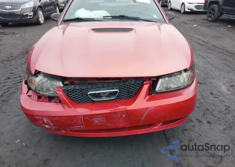 2001 Ford Mustang из США, поврежденный, VIN 1FAFP40401F193514